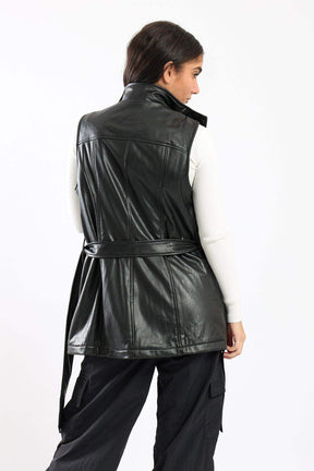 Zipper Closure Vest Jacket - Carina - كارينا