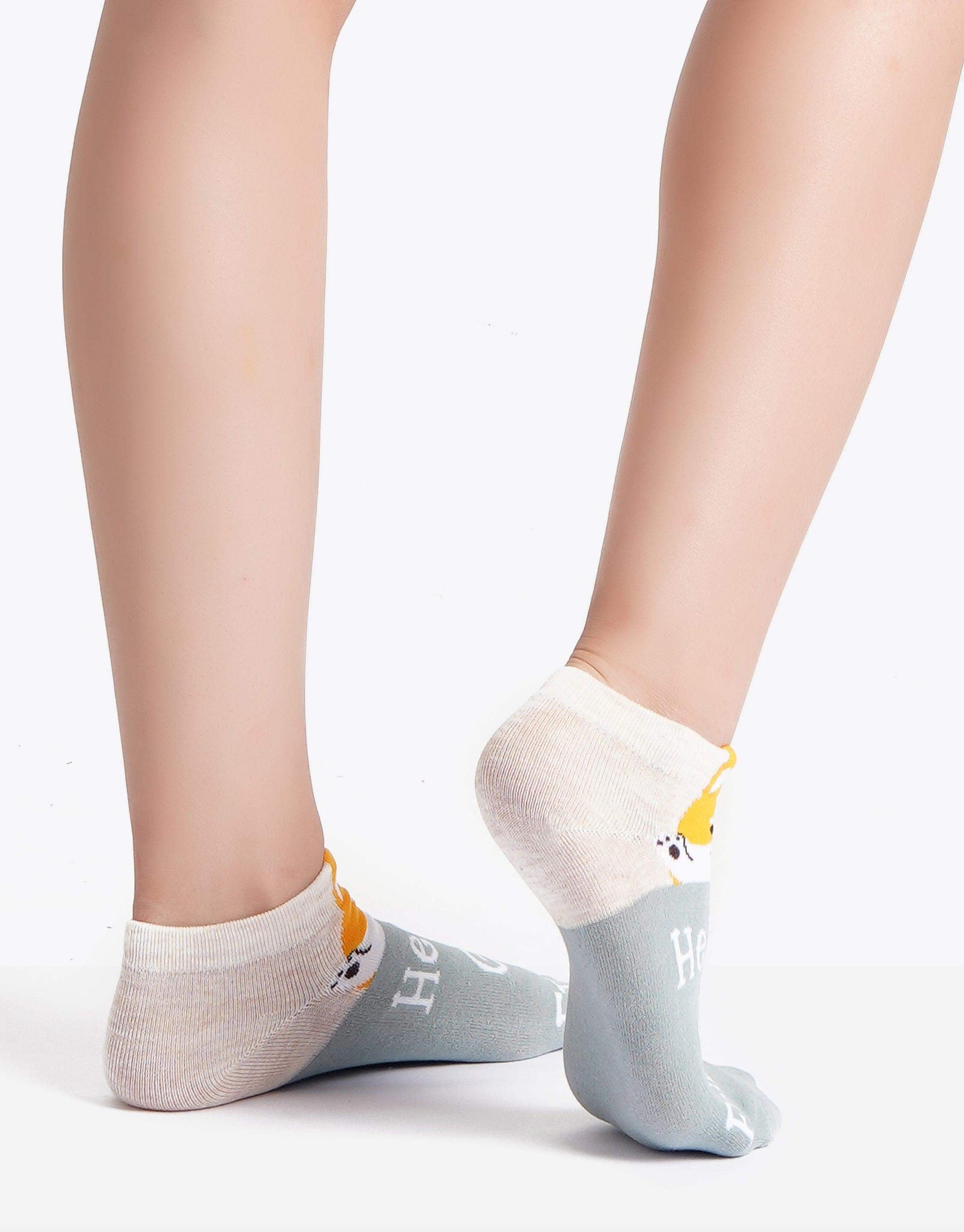 Ankle Socks - 3 Pairs - Carina - كارينا