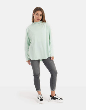 Asymmetrical Sweatshirt - Carina - كارينا