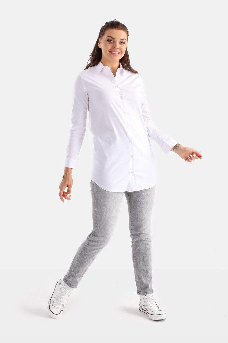 Basic Slim Fit Shirt - Carina - كارينا