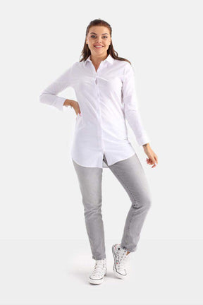 Basic Slim Fit Shirt - Carina - كارينا