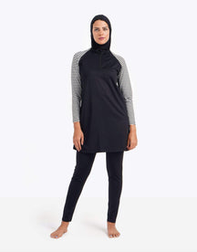 Bi-Colored Hijabi Swimsuit - Carina - كارينا