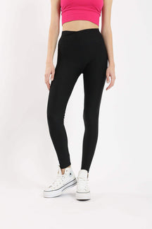 Black Slim Leggings - Carina - كارينا