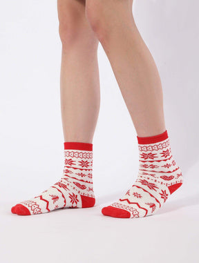 Christmas Cotton Socks - Carina - كارينا