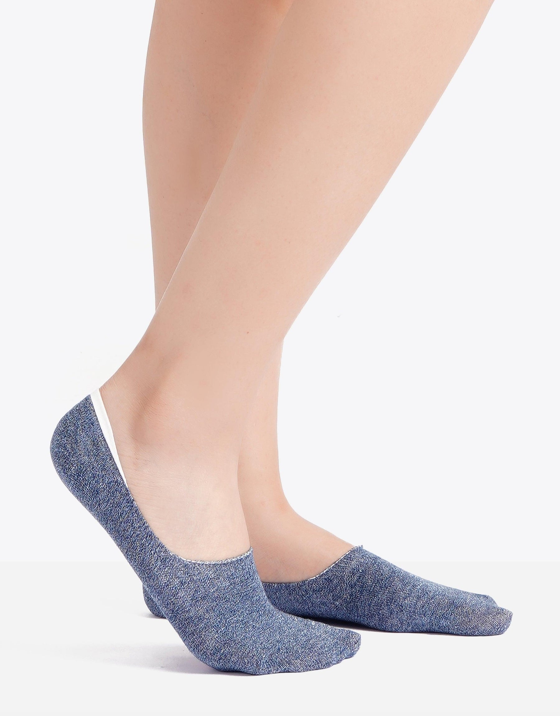 Colored Invisible Socks - 5 pairs - Carina - كارينا