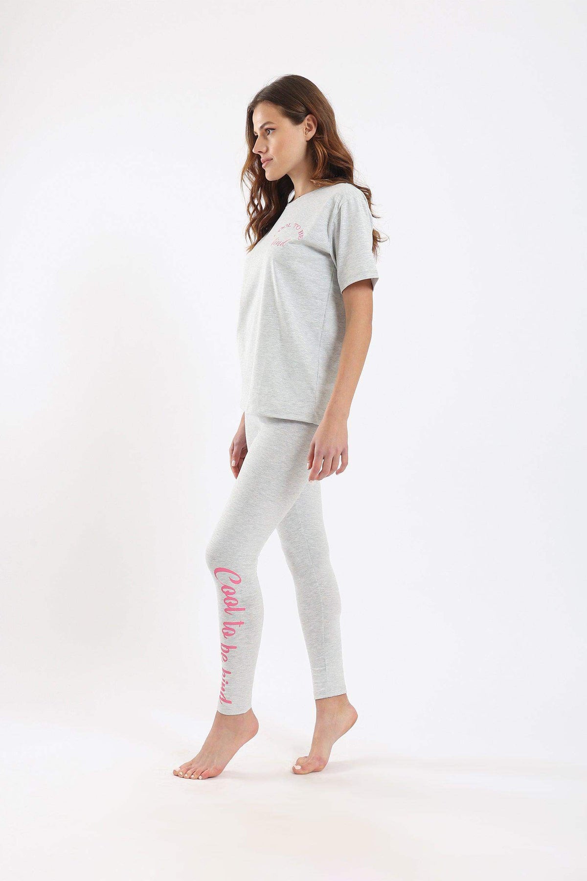 "Cool To Be Kind" Pyjama Set - Carina - كارينا