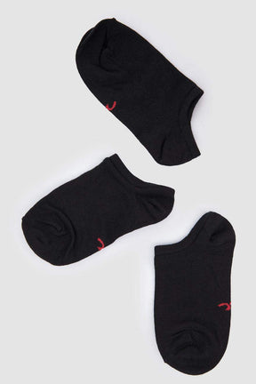 Cotton Ankle Socks - 3 Pairs - Carina - كارينا
