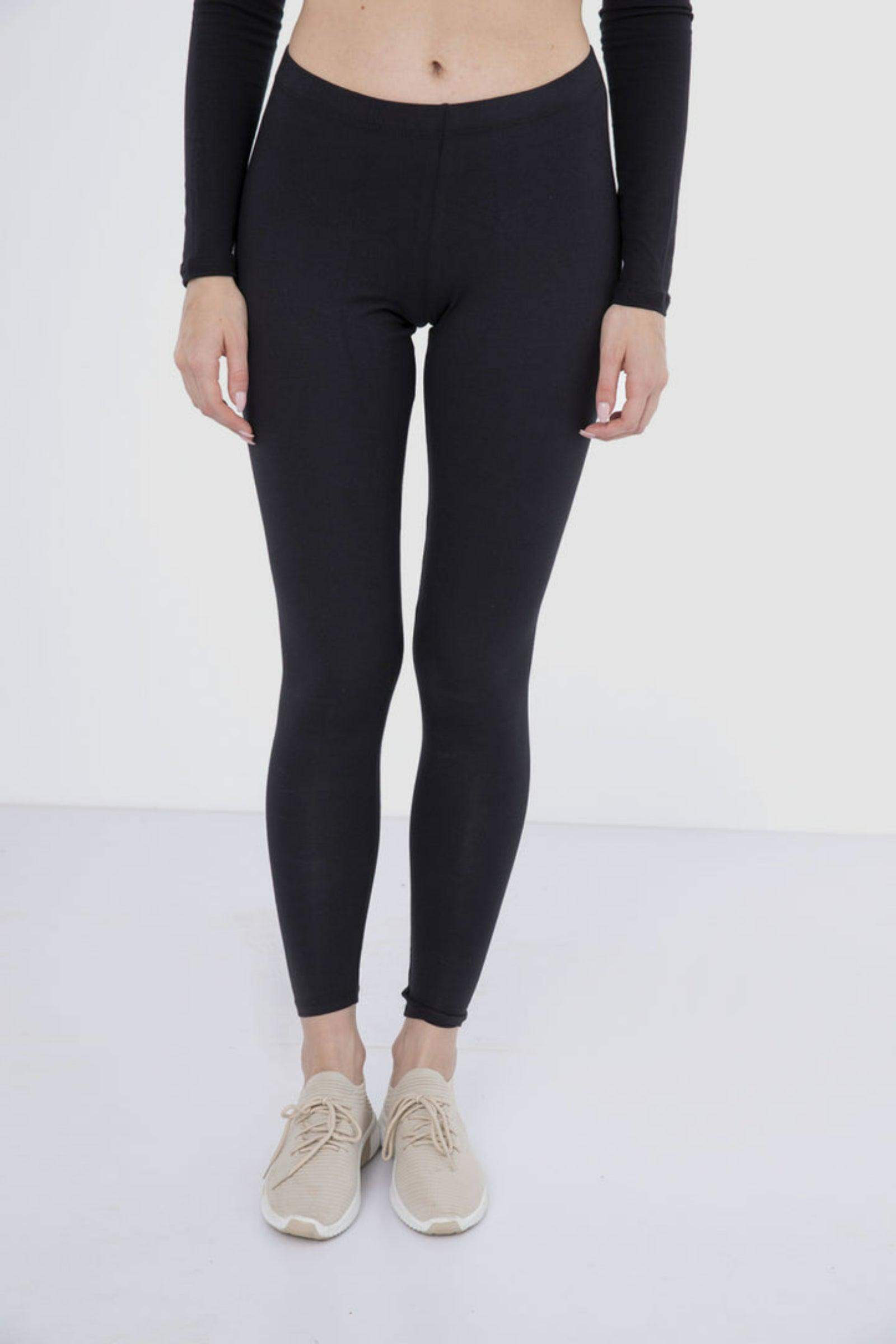 US Ladies Stretchable Skinny Women Cotton Long Legging - Size M-XL 1143600