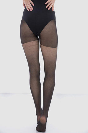 Roselina Womens Full Seat Tights with Crystal Details