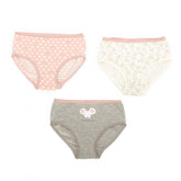 Girly Pack of 3 Brief Printed Panties - Carina - كارينا