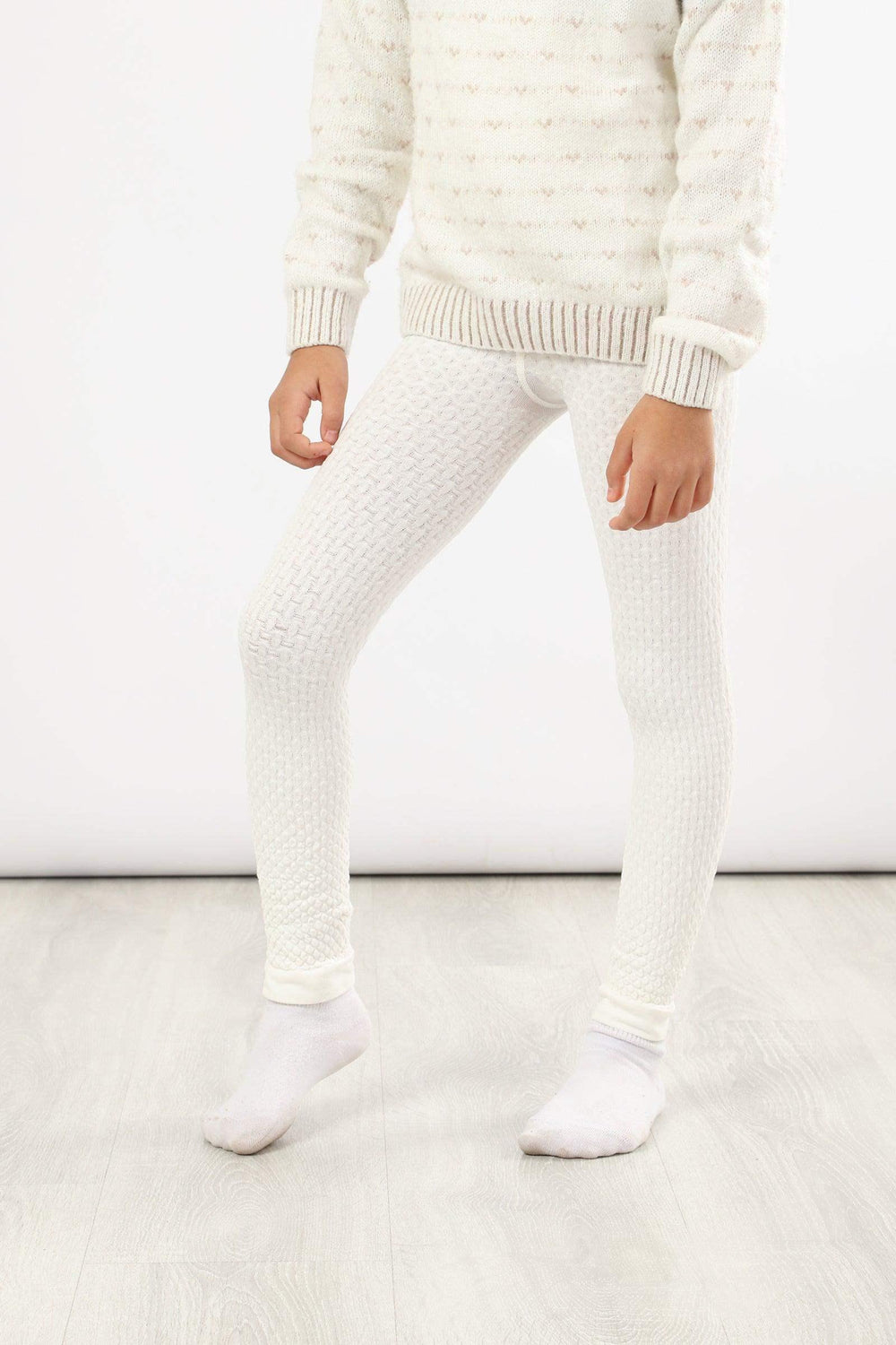 Girly Warm Pattern Legging - Carina - كارينا