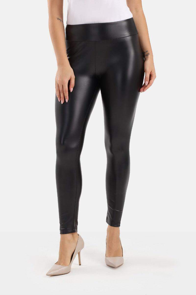 Leather-effect leggings - Carina - كارينا