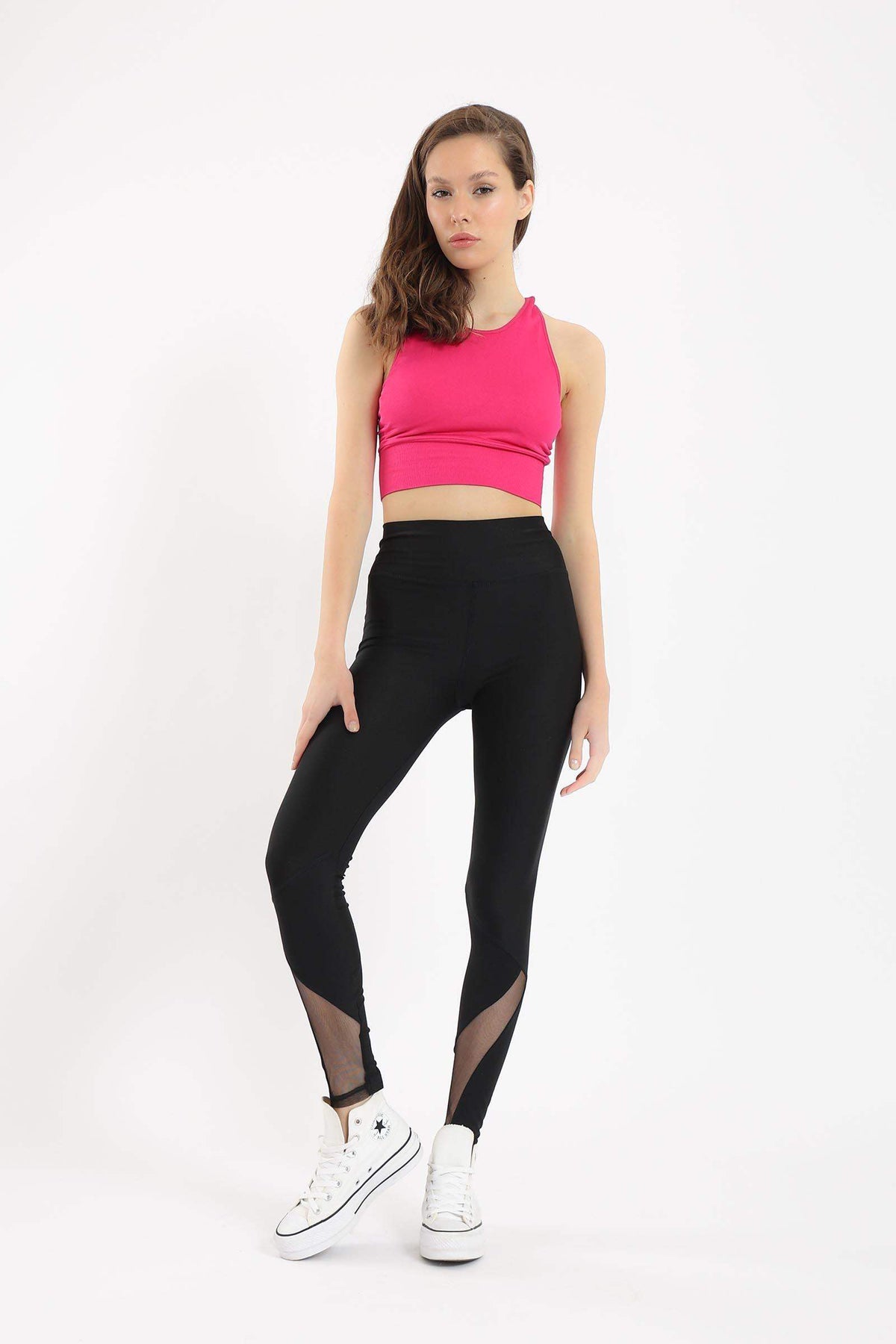 Leggings With Transparent Sections - Carina - كارينا