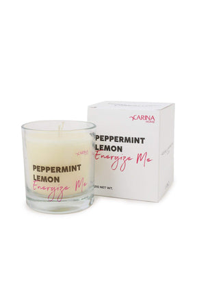 Lemon Mint Candle - 210g - Carina - كارينا