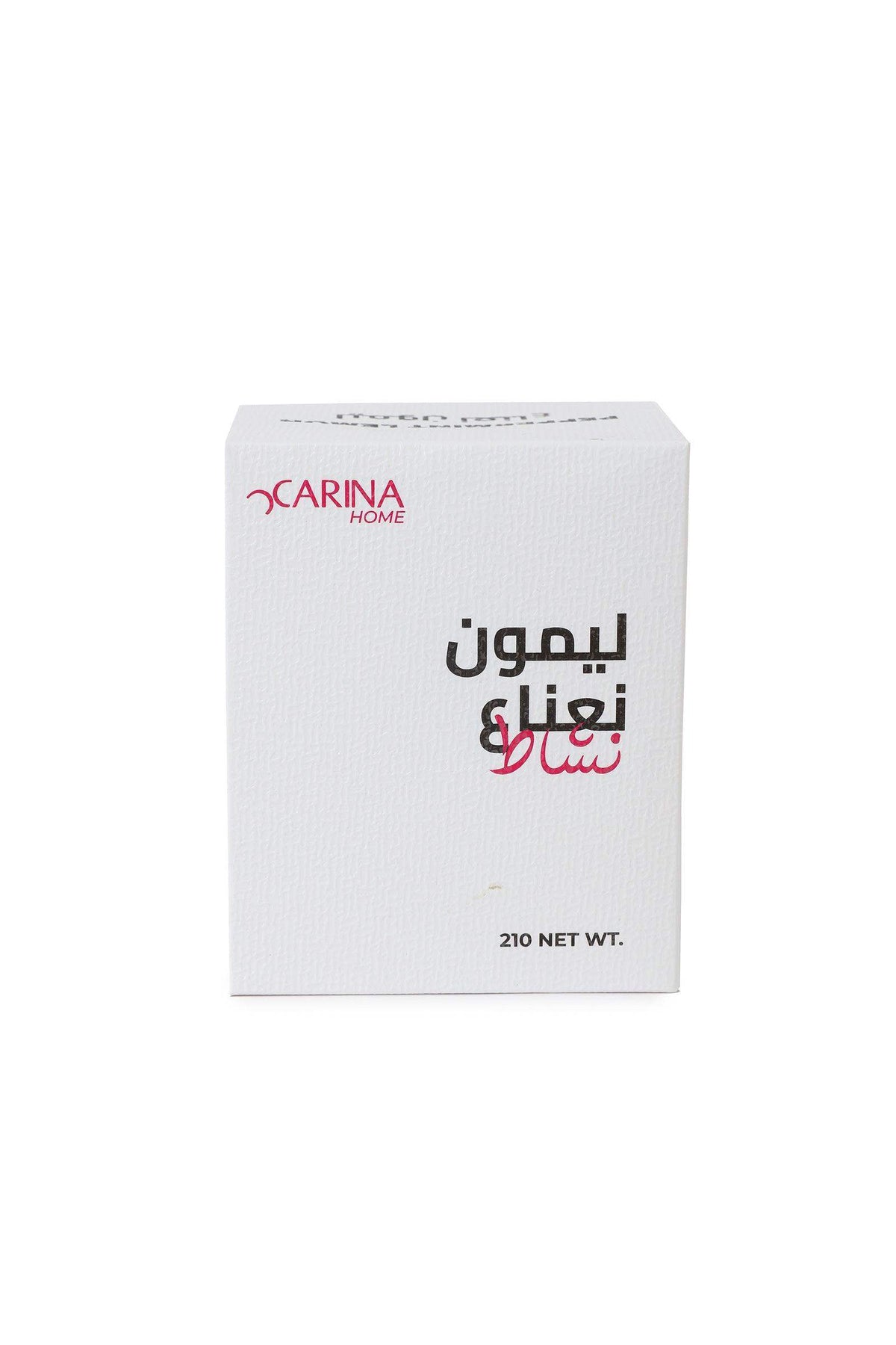 Lemon Mint Candle - 210g - Carina - كارينا