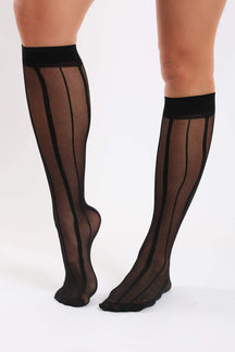 Lined Knee Socks - Carina - كارينا