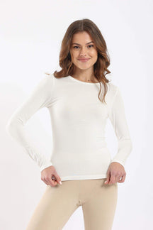 Long Sleeves Viscose Top - Carina - كارينا
