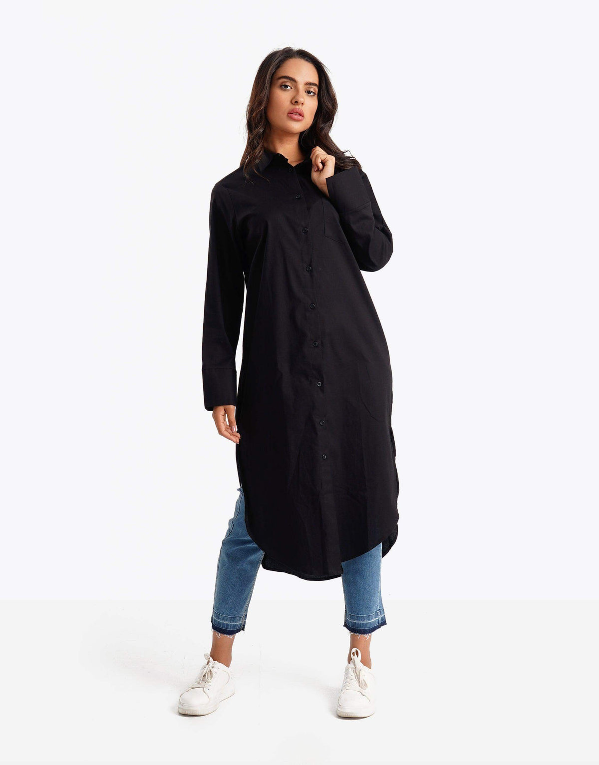 Loose Fit Shirt Dress - Carina - كارينا
