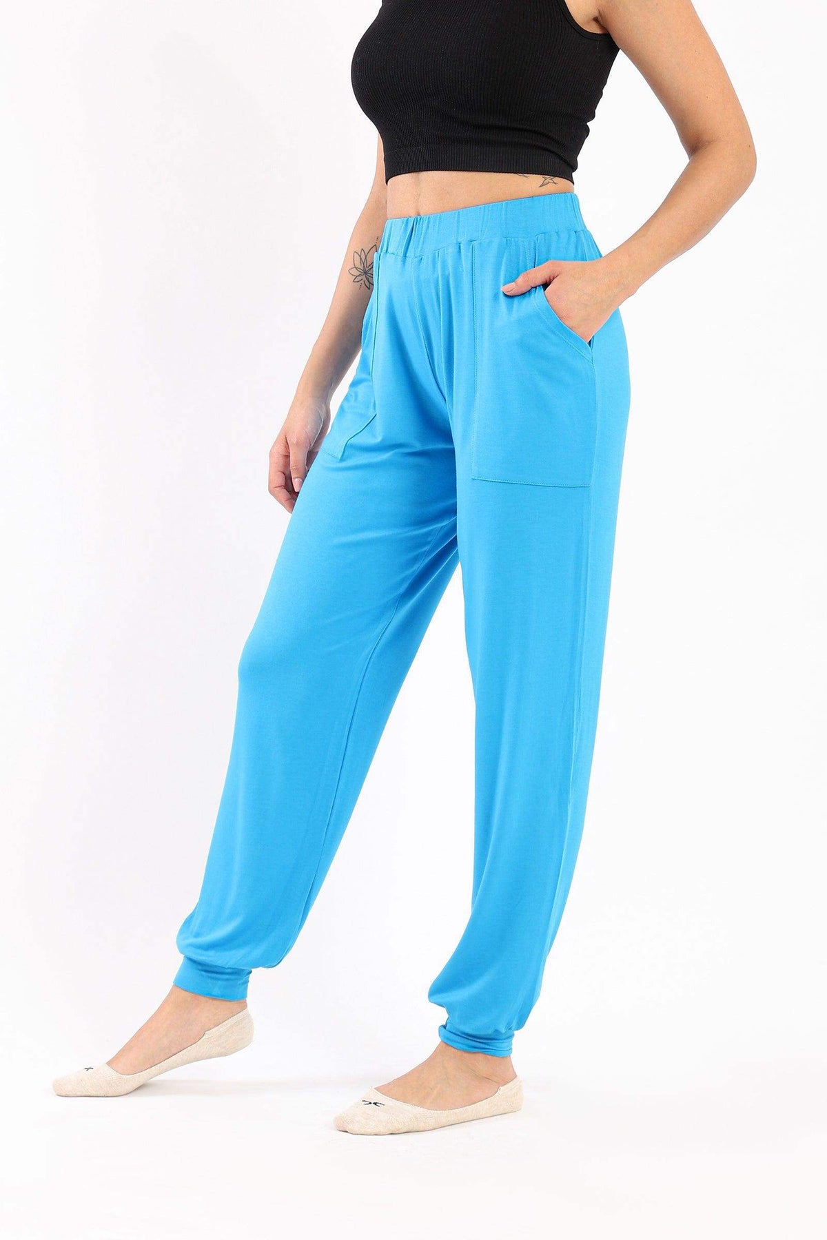 Lounge Joggers with Closed Cuffs - Carina - كارينا