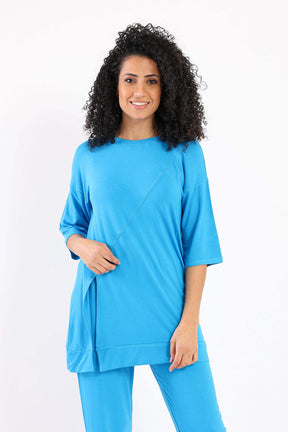 Lounge Top with Front Slit - Carina - كارينا