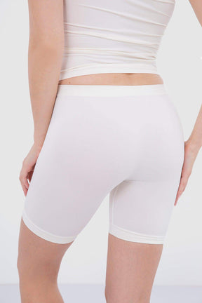 Microfiber Mid Thigh Shorts - Carina - كارينا