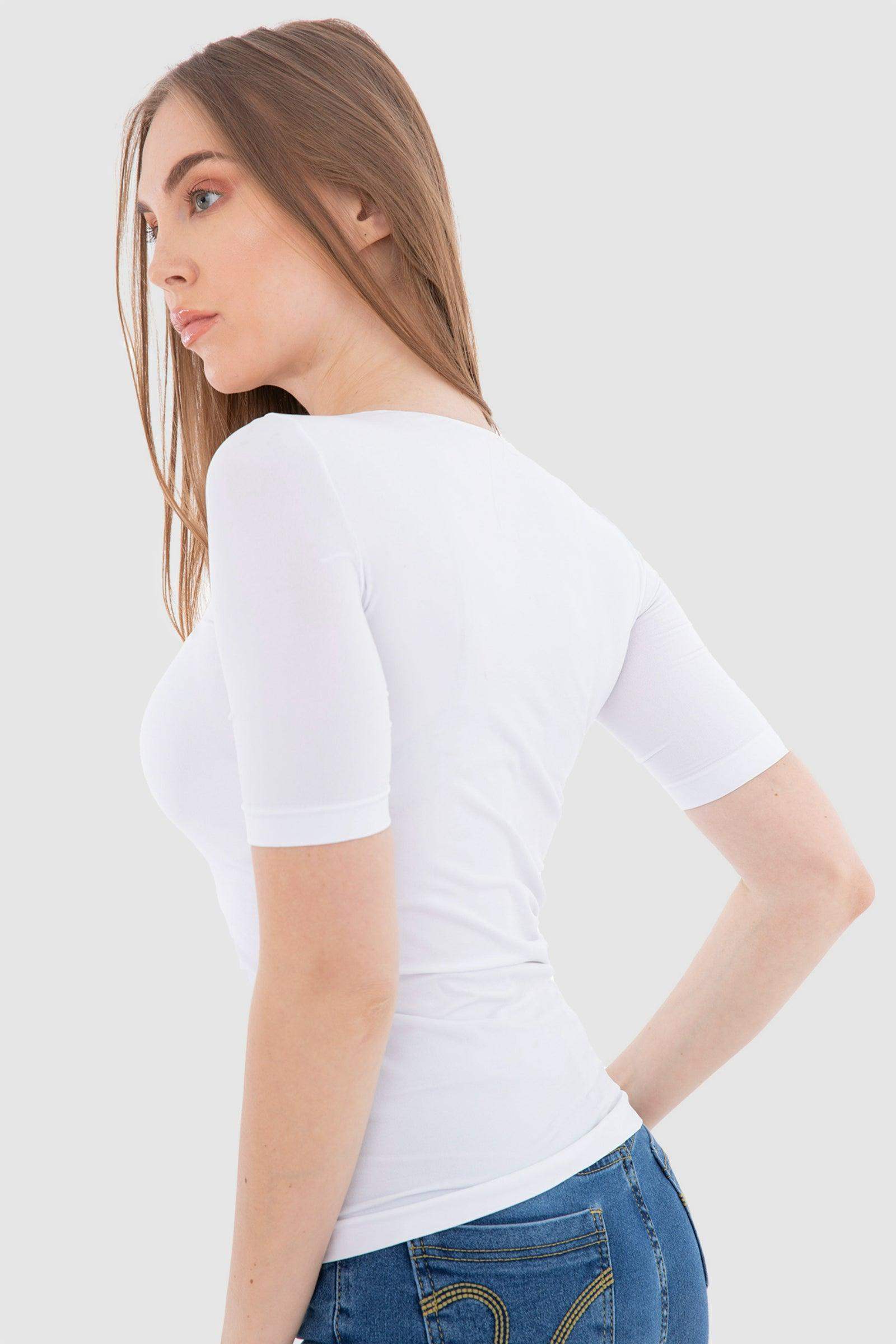 Microfiber Tube Top - White - Ladies