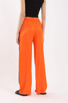 Orange Wide Leg Pants - Carina - كارينا