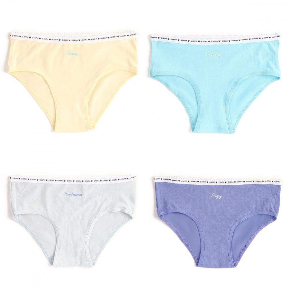 Pack of 10 Cotton Brief - Carina - كارينا