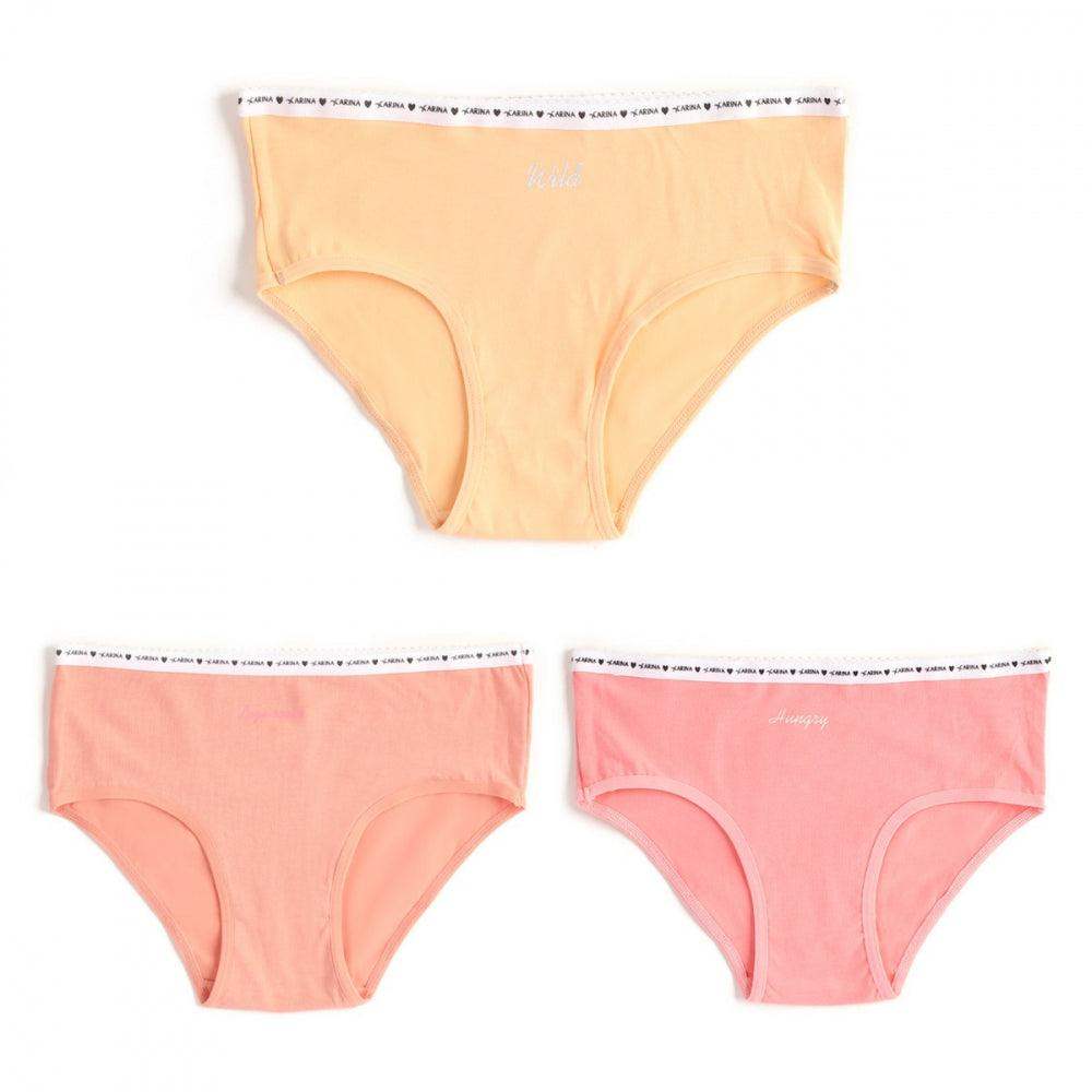 Pack of 10 Cotton Brief - Carina - كارينا