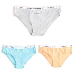 Pack of 10 Plain Bikini Panties - Carina - كارينا