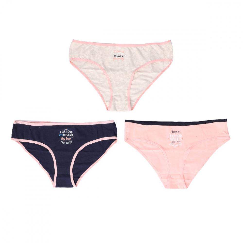 Pack of 3 Bikini Panties - Carina - كارينا