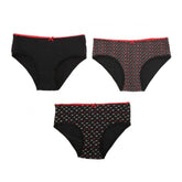 Pack of 3 Cotton Briefs - Carina - كارينا
