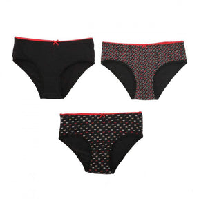Pack of 3 Cotton Briefs - Carina - كارينا