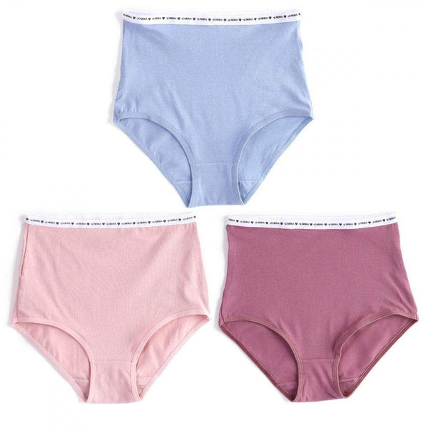 High Waisted Briefs - Pack of 3