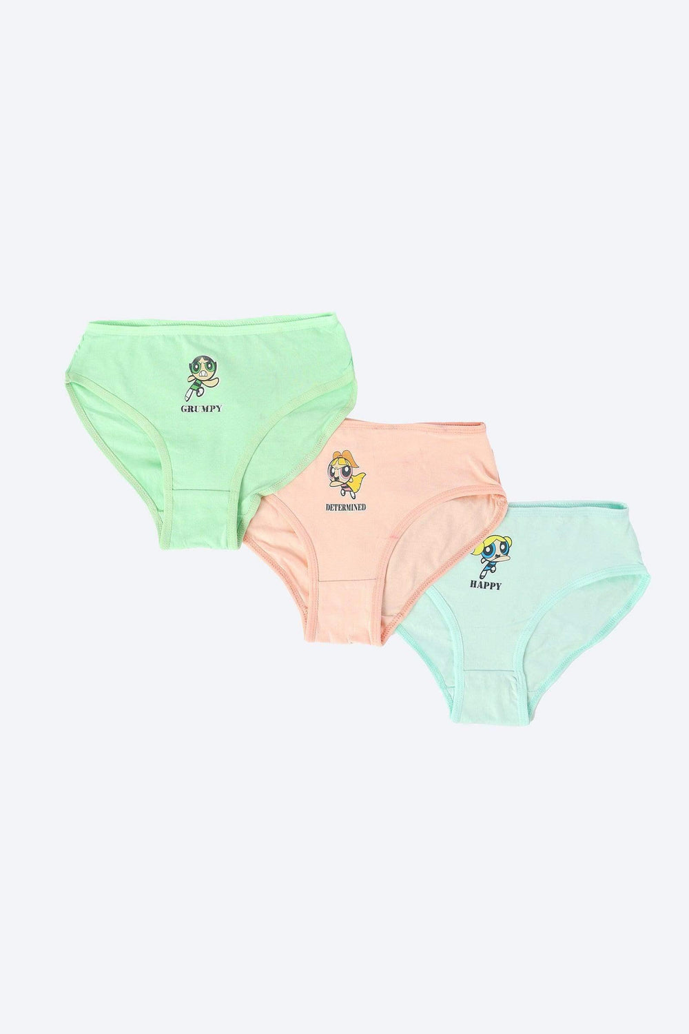 Pack of 3 Girly Brief Panties - Carina - كارينا