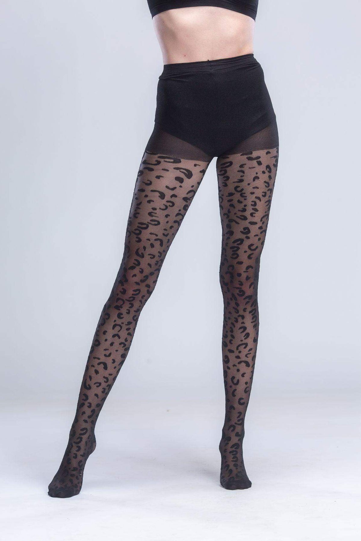 Pantyhose with Leopard Pattern - Carina - كارينا