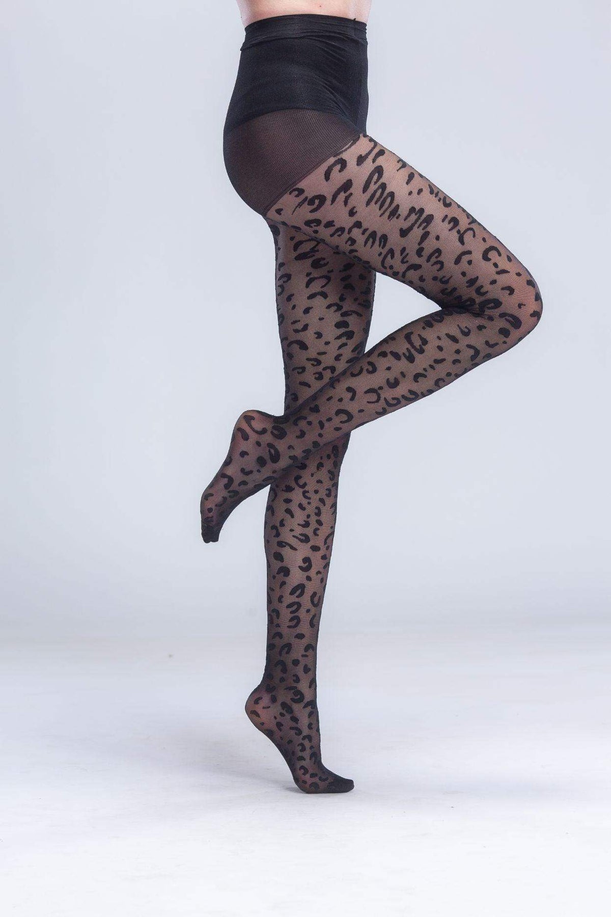 Pantyhose with Leopard Pattern - Carina - كارينا
