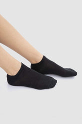 Plain Ankle Socks - 5 Pairs - Carina - كارينا