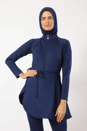 Plain Modest Swimming Suit - Carina - كارينا