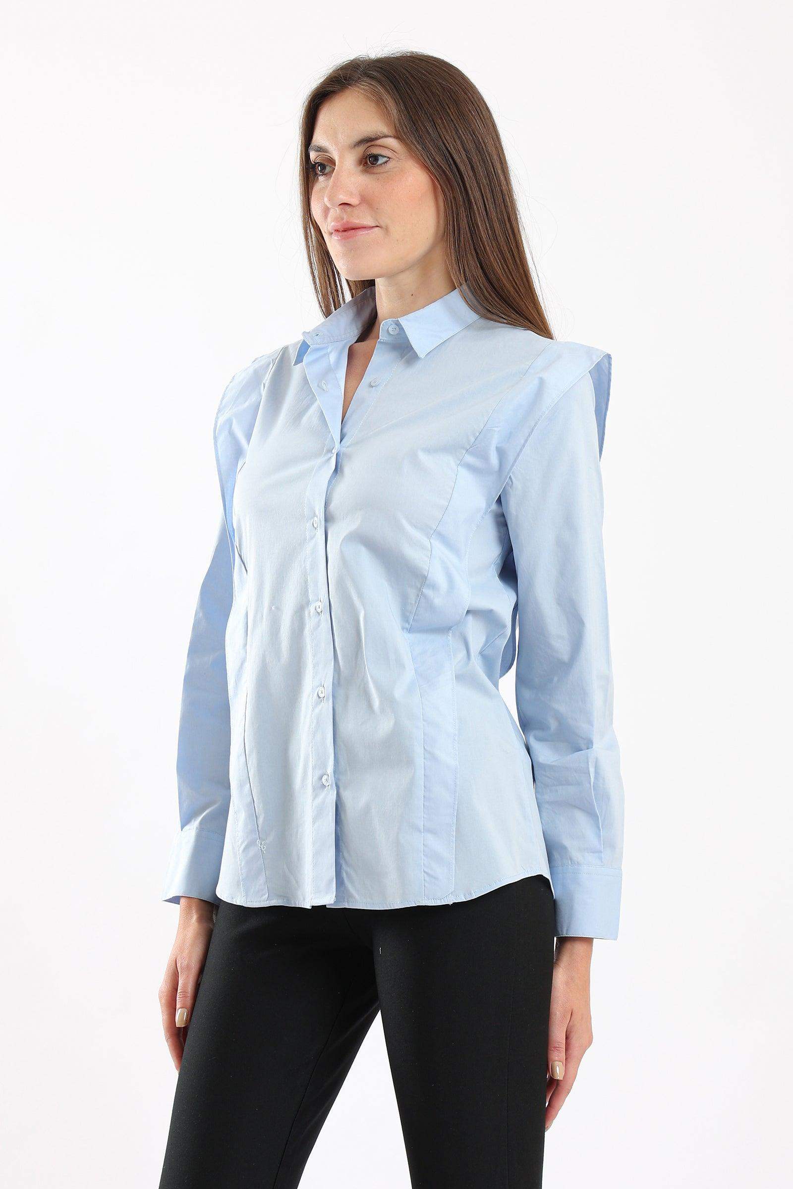 Pointed Shoulder Shirt - Carina - كارينا