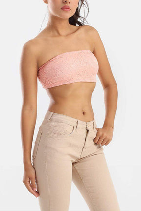 Polyester Bralette Dantella - Carina - كارينا