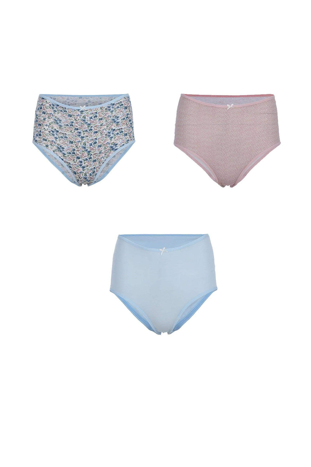 Printed Full Briefs - 3 Pcs - Carina - كارينا