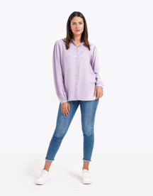 Puffed Long Sleeves Shirt - Carina - كارينا