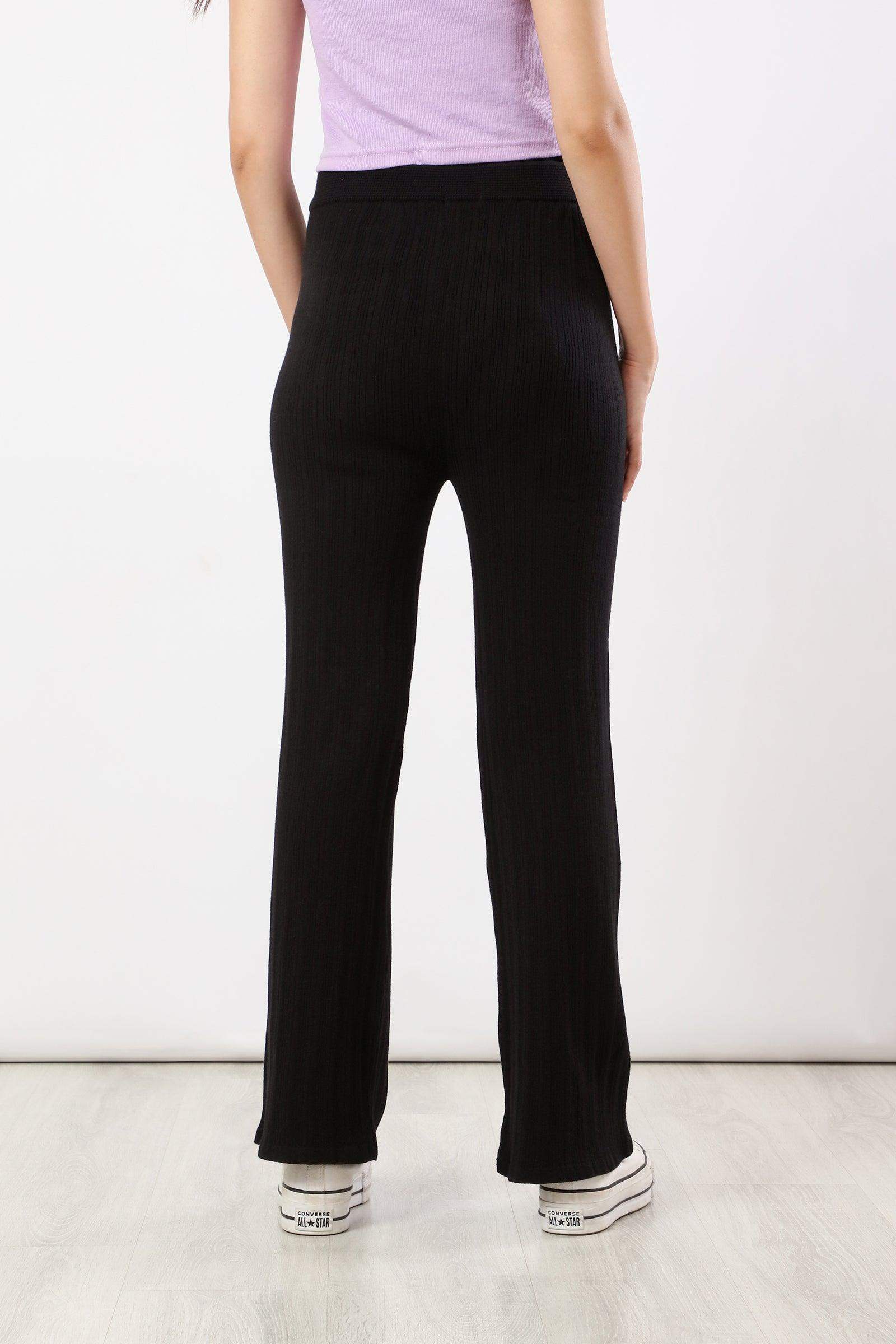 Wide Leg Flare Lounge Pants