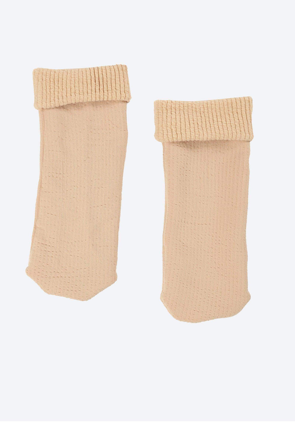 Ribbed Plain Socks - Carina - كارينا