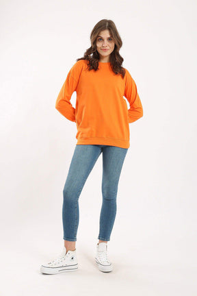 Ribbed Trim Lounge Sweatshirt - Carina - كارينا