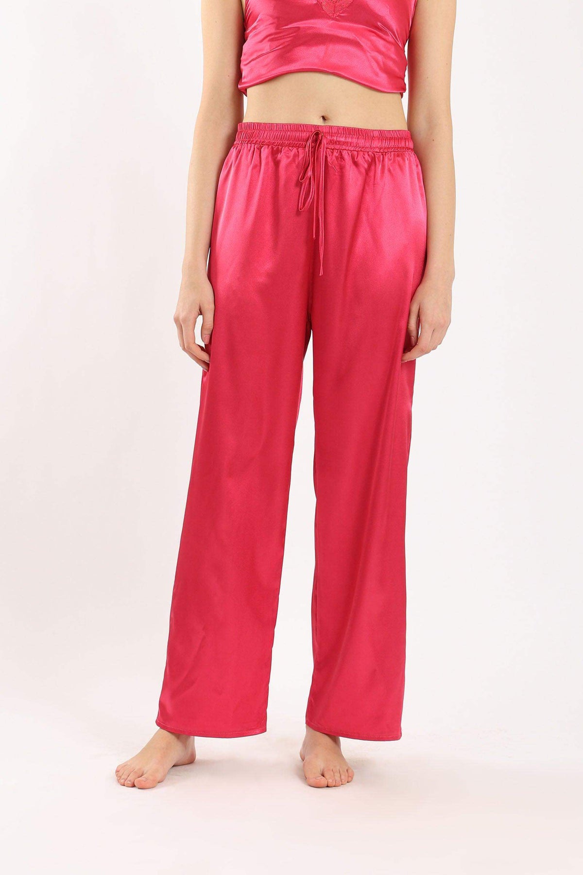 Satin Long Pyjama Pants - Carina - كارينا