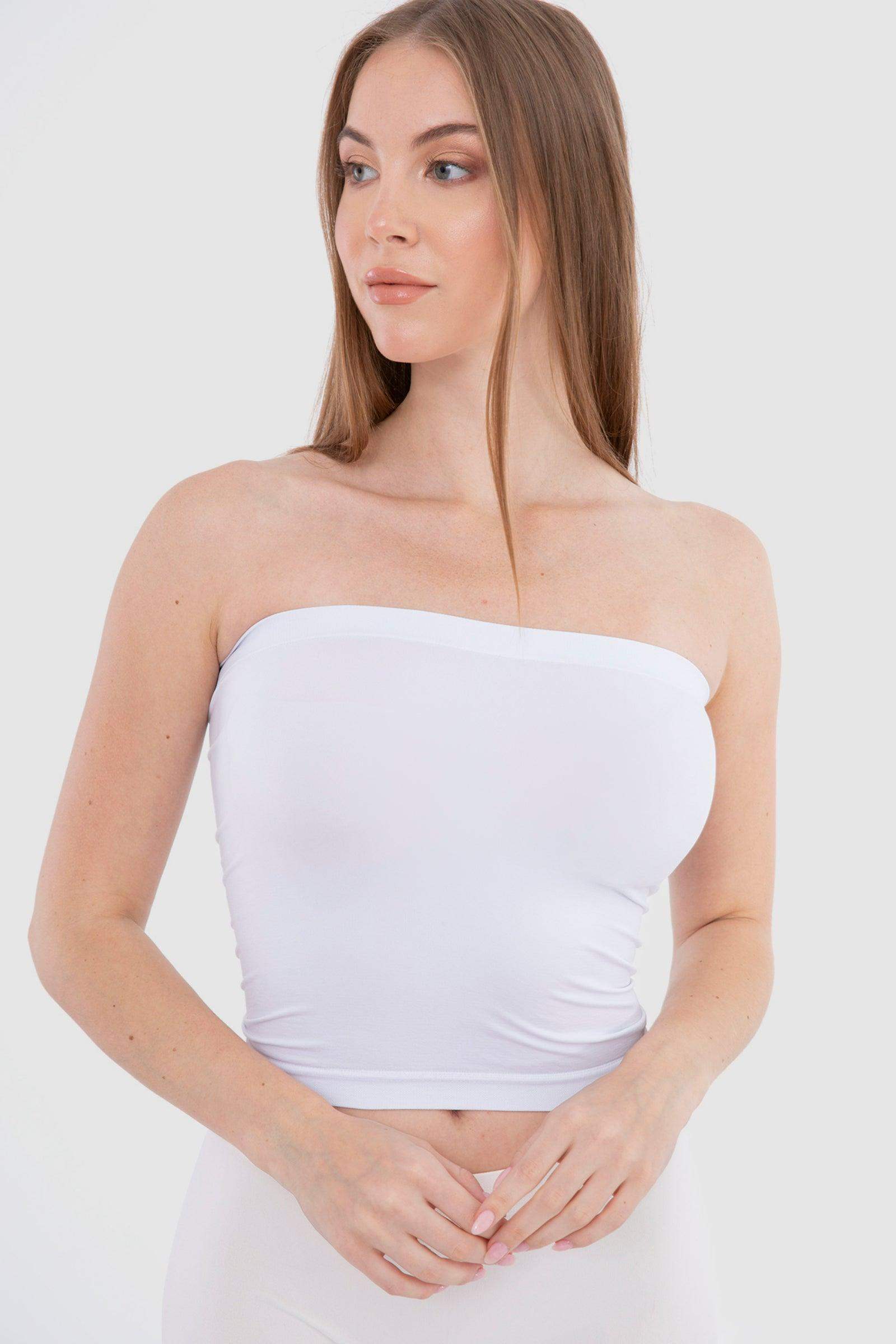 Seamless Strapless Tube Top - Carina - كارينا