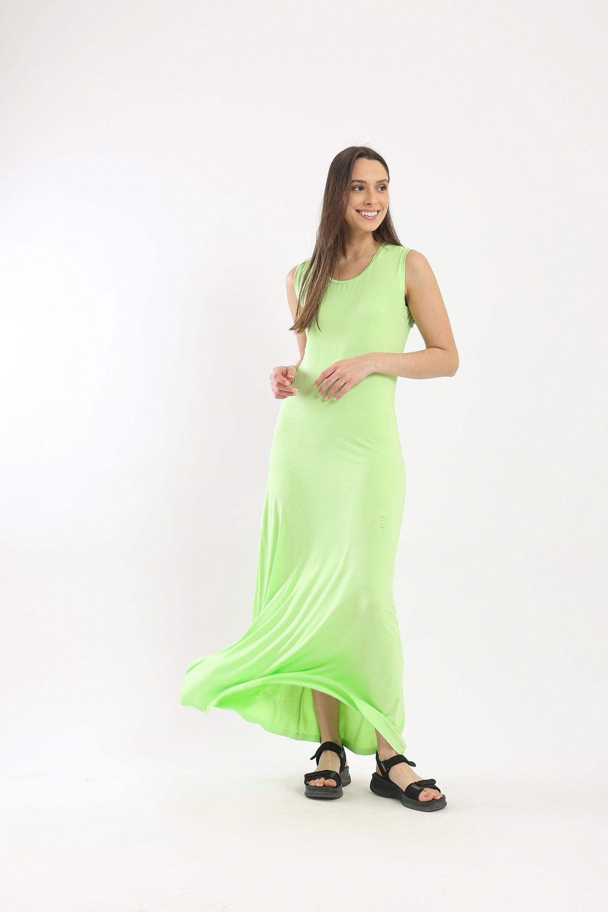 Sleeveless Maxi Dress - Carina - كارينا