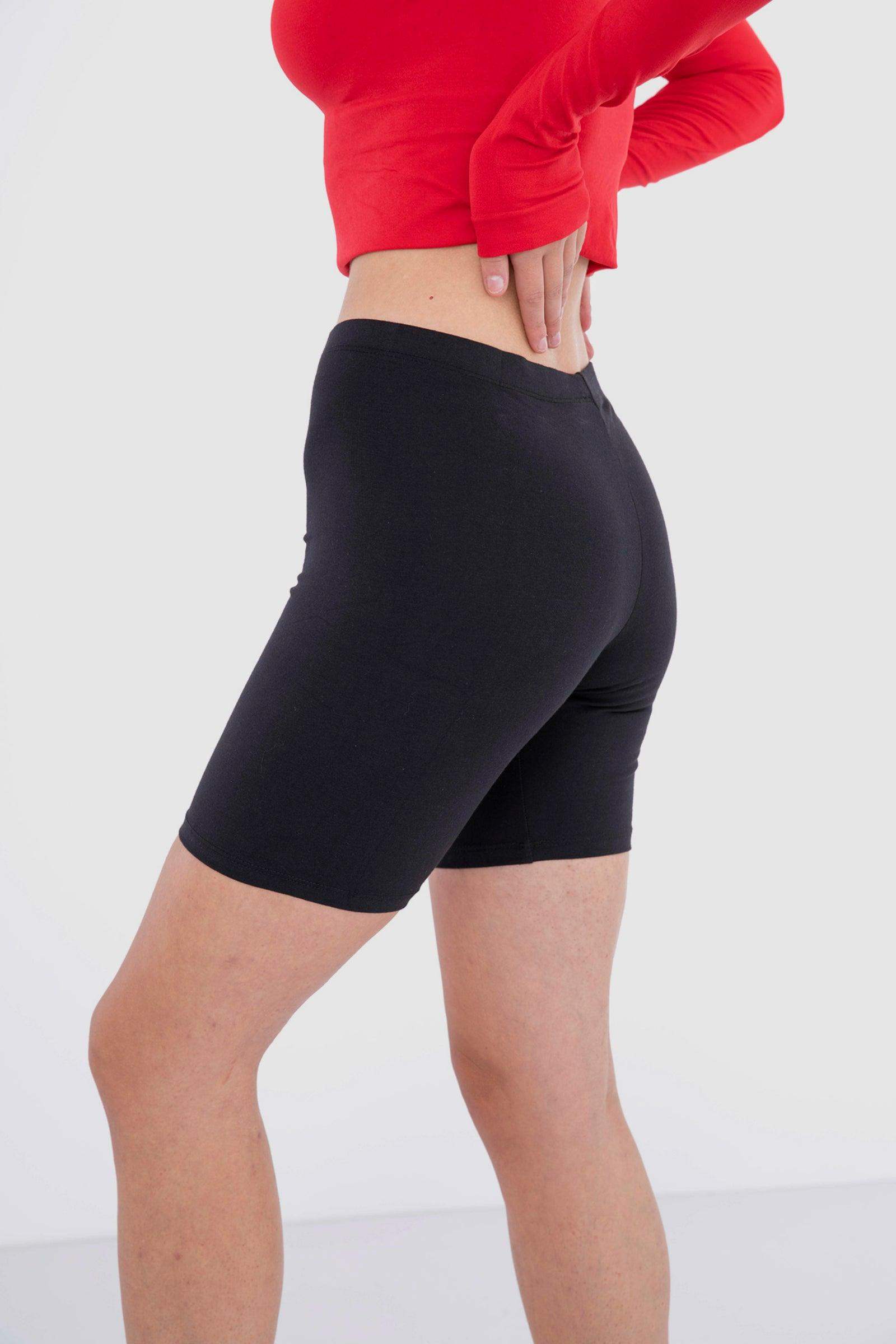 Cotton legging shorts on sale